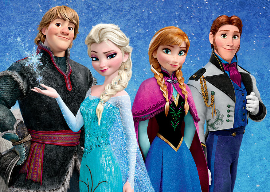 The performance was inspired by the original Disney song in the animated film 'Frozen'