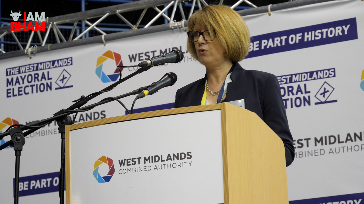 The Election Officer announces the Perry Barr council by-election result