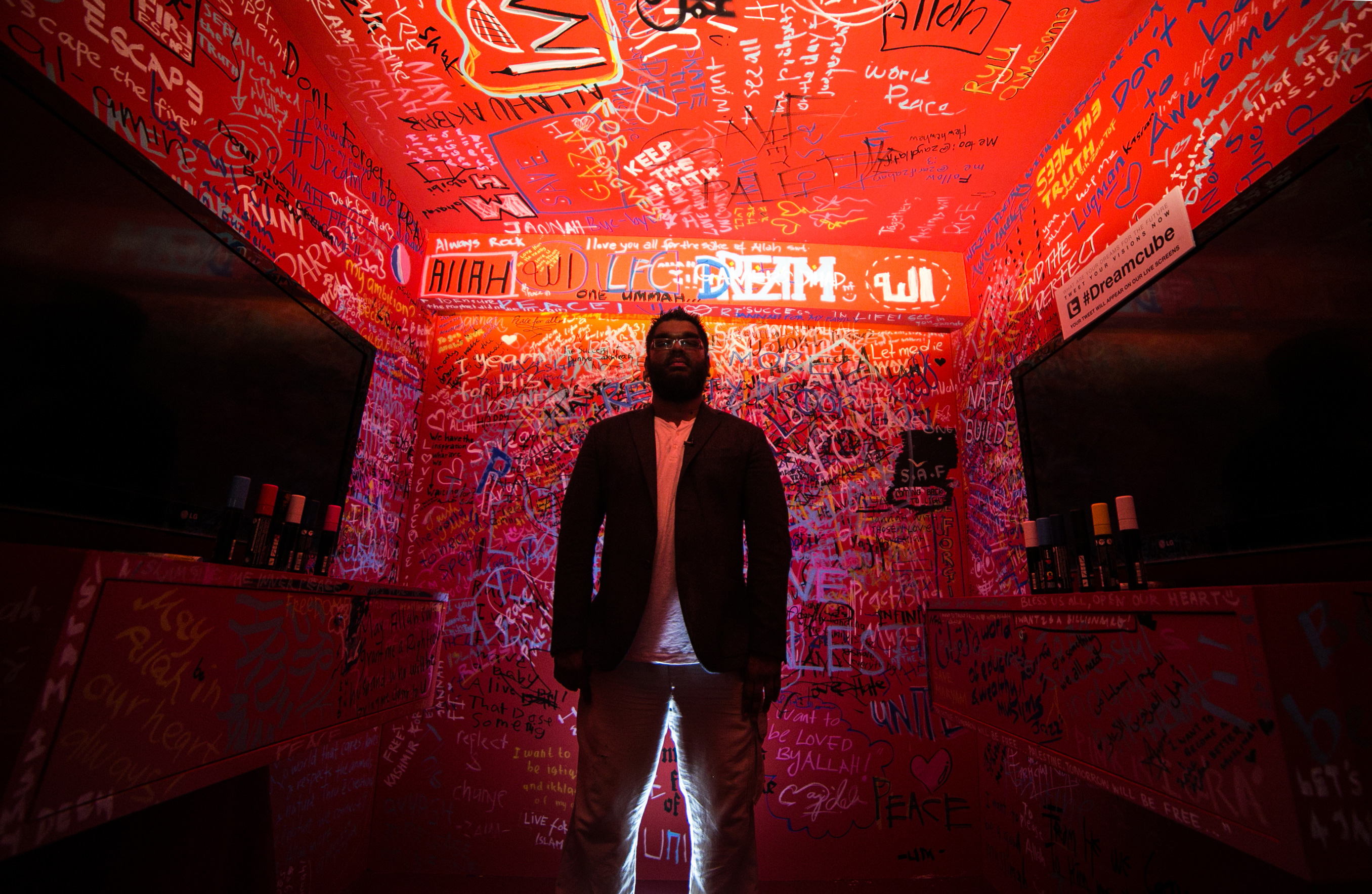 The Hubb was created by Birmingham-based global street artist Mohammed Ali MBE