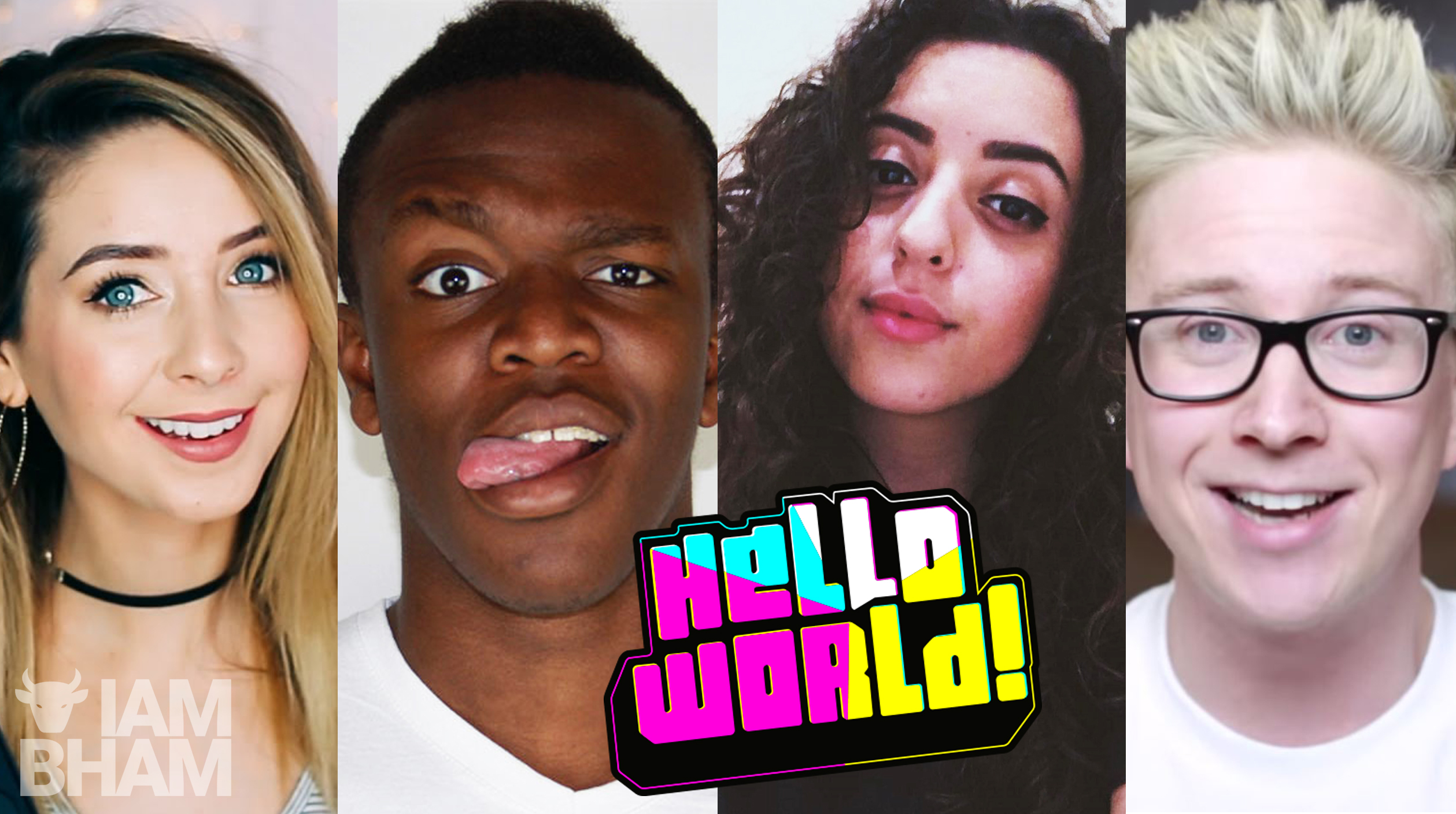Digital social media stars including Zoella, KSI, JanaVlogs and Tyler Oakley will be attending HelloWorld in Birmingham