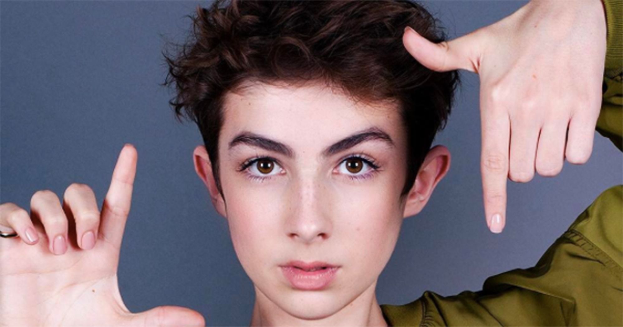 Lewys Ball is an 18-year-old beauty chameleon who injects loveable sass and wit into his online make-up tutorials