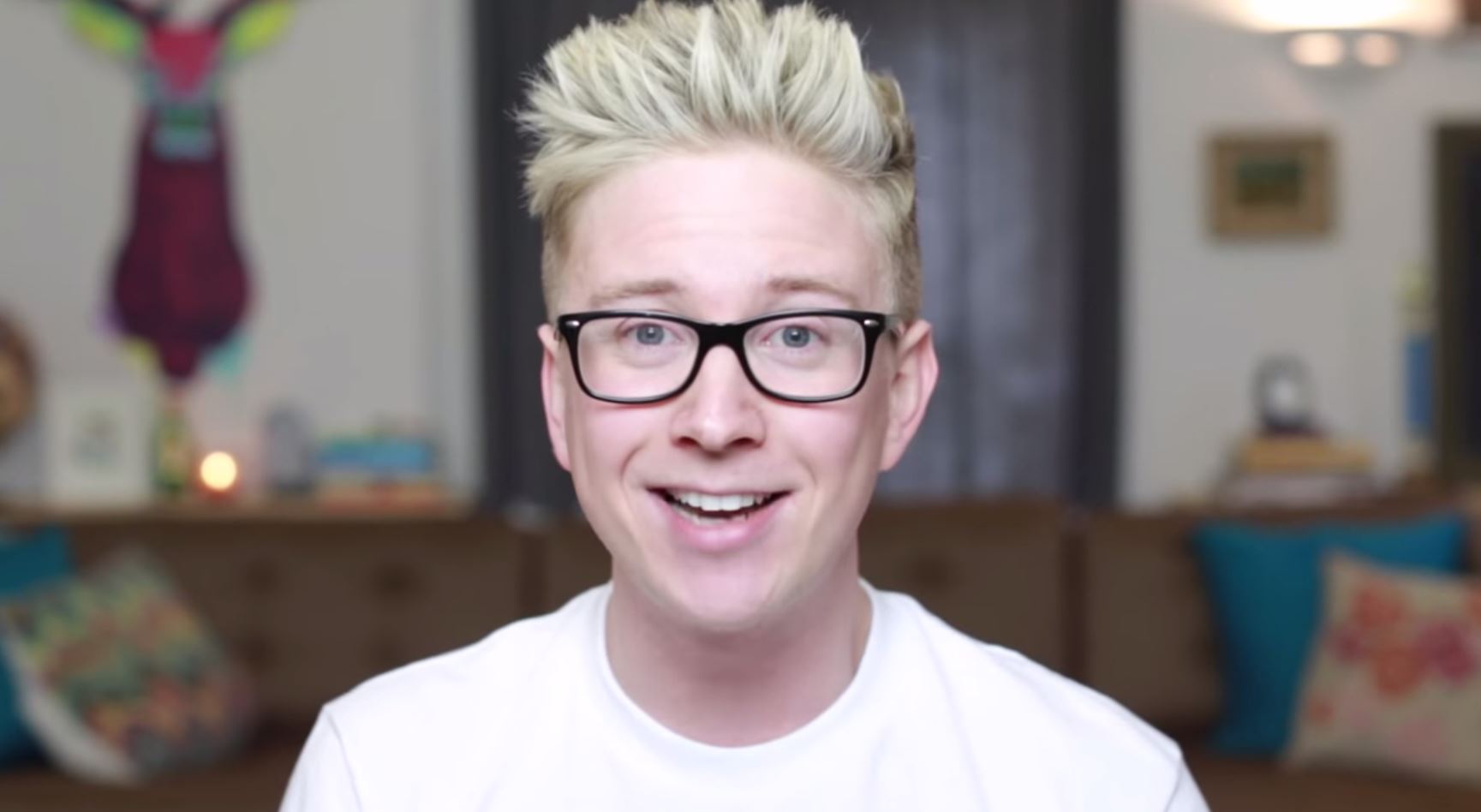 Tyler Oakley is an independent creator on YouTube, with over 7.5M+ subscribers