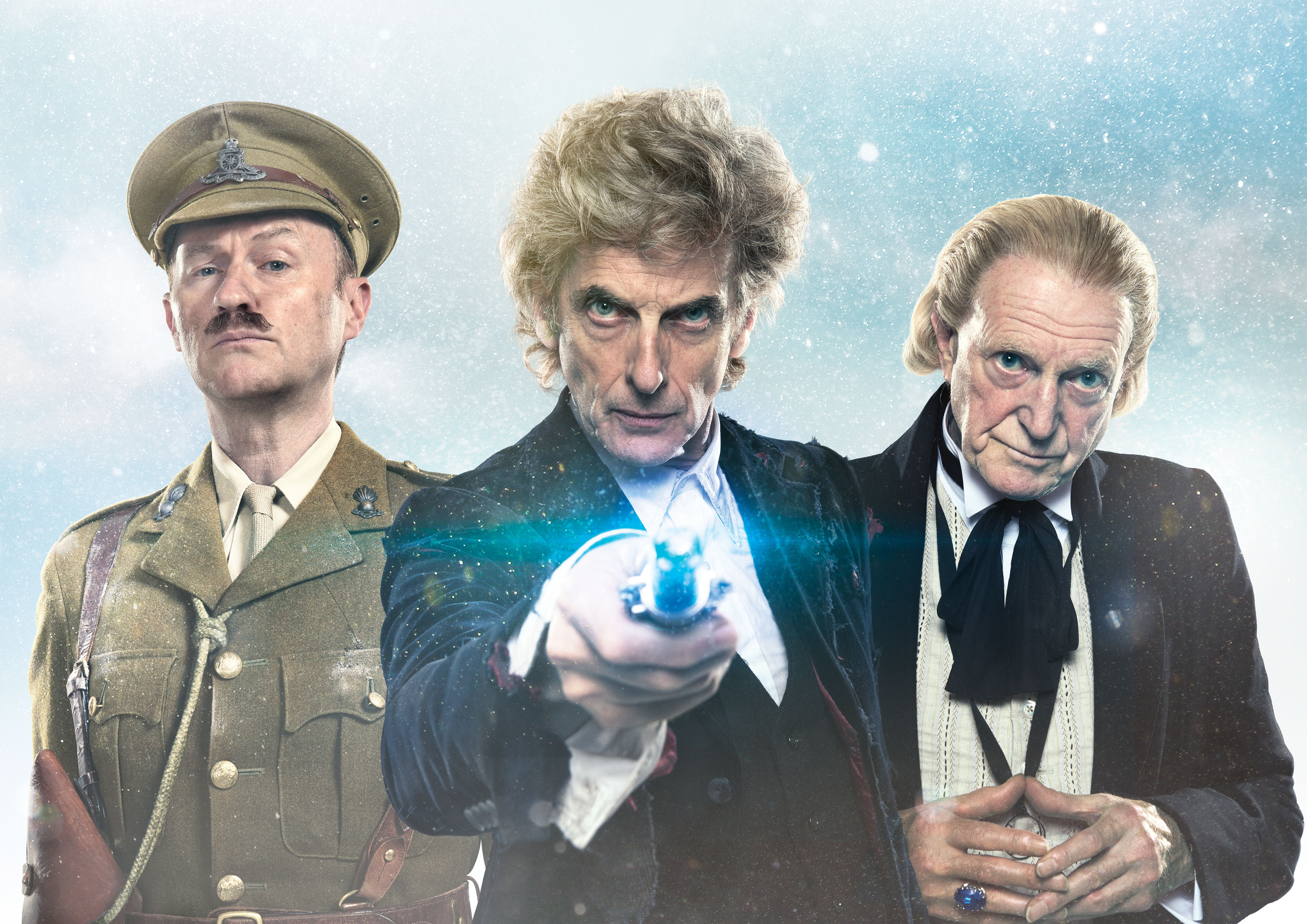The 2017 Christmas special of Doctor Who will feature Peter Capaldi as The Doctor, Mark Gatiss as The Captain and David Bradley as The First Doctor