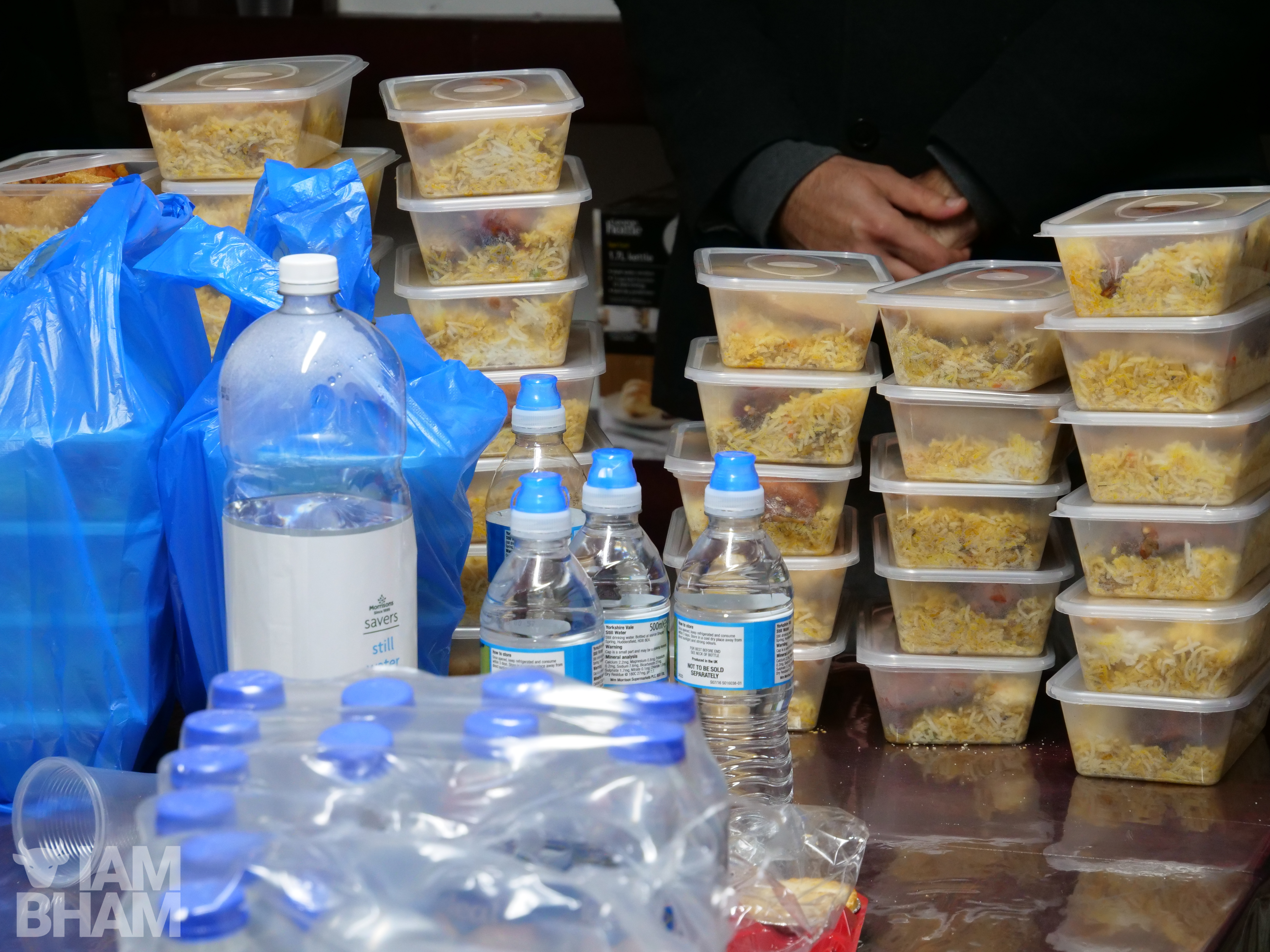 This is the third year the Birmingham Central Mosque have hosted a soup kitchen over the festive period