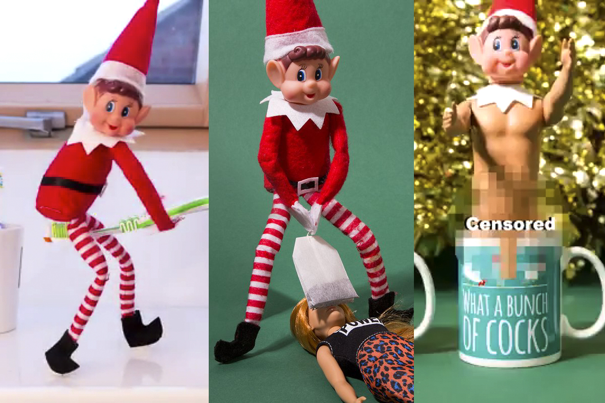 Poundland’s over-sexed Christmas Elf on the Shelf goes rogue on Twitter NSF...