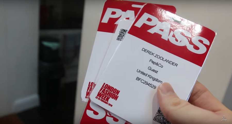 Zac Alsop created fake ID passes on his home printer to get into London Fashion Week