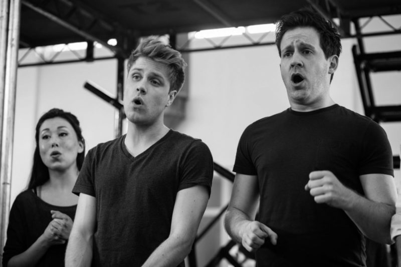'Avenue Q' UK cast rehearsals ahead of performances in 2015