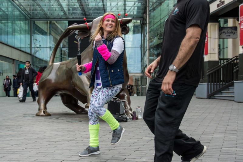 Bullring Birmingham and Disco Fitness for Sport Relief