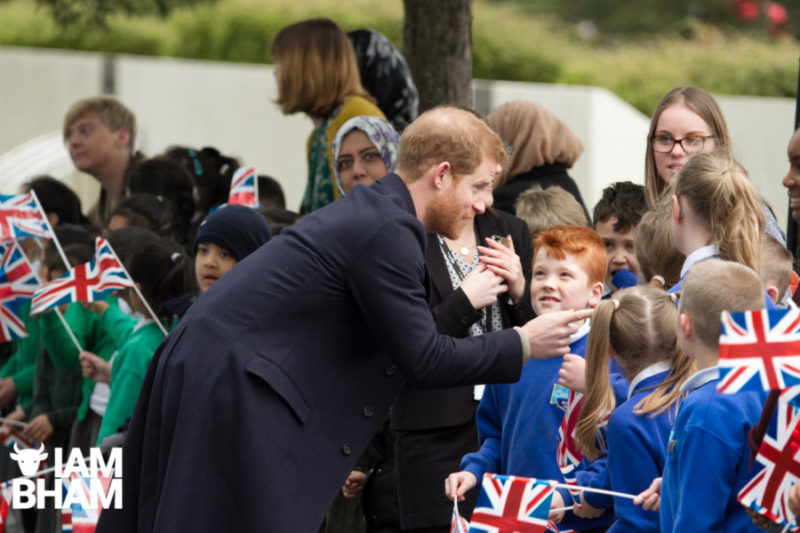 Prince Harry and Meghan Markle in Birmingham by Lensi Photography