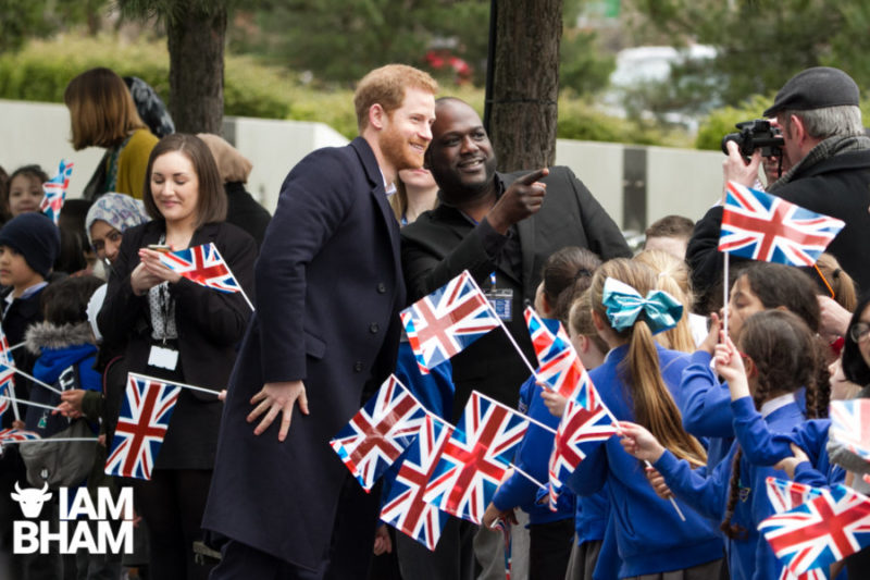 Prince Harry and Meghan Markle in Birmingham by Lensi Photography 