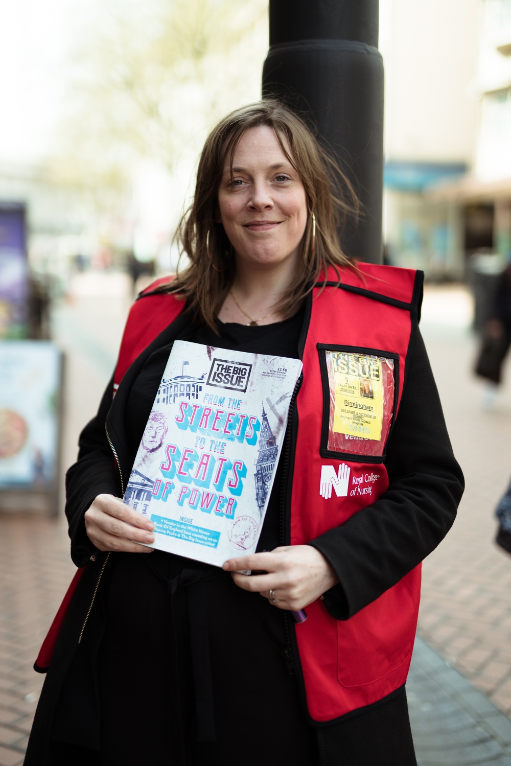Birmingham Yardley Mp Jess Phillips Becomes Big Issue Vendor For The Day I Am Birmingham