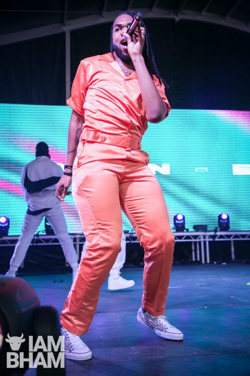 MNEK performs at Birmingham Pride 2018