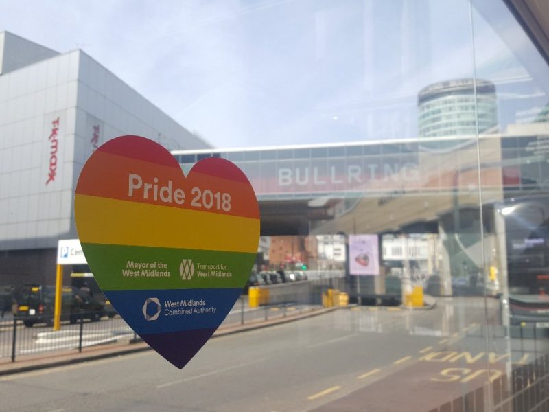 Birmingham Pride 2018 Network West Midlands