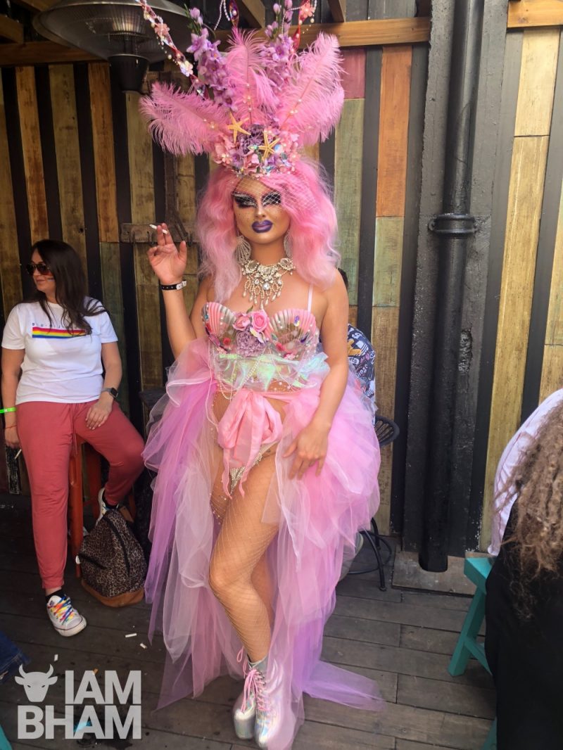 Lacey Lou pictured at last years Birmingham Pride