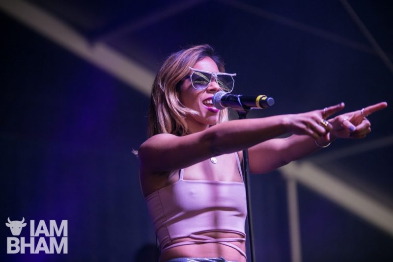 Musician Kelli-Leigh at Birmingham Pride 2018