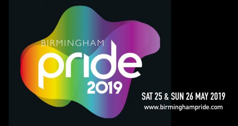 Birmingham Pride 2019 takes place on Saturday 25th and Sunday 26th May