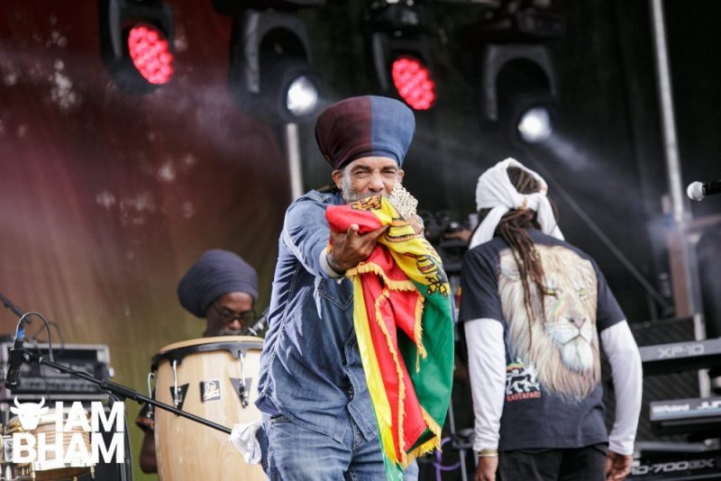 Iqulah Rastafari belts out his reggae hits at Simmer Down Festival 2018