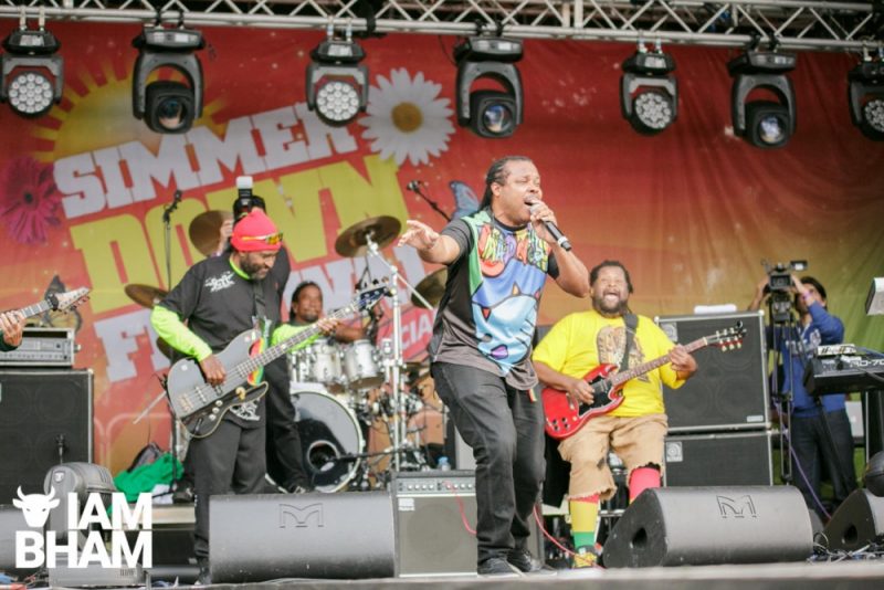 Inner Circle on the main stage at Simmer Down Festival 2018
