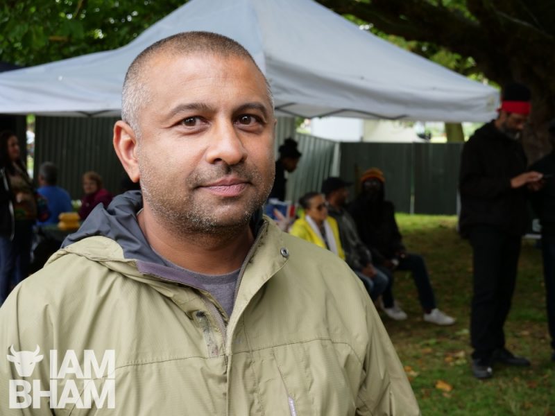 Attendees and artists at the Simmer Down Festival 2018 in Handsworth Park in Birmingham in a photo by Adam Yosef