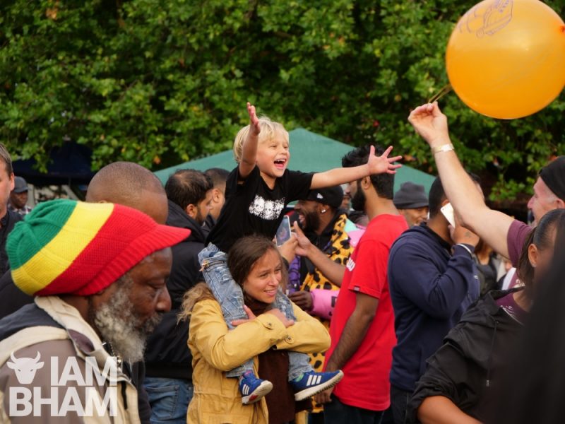 Kids and families at Simmer Down Festival 2018 in Handsworth Park in Birmingham