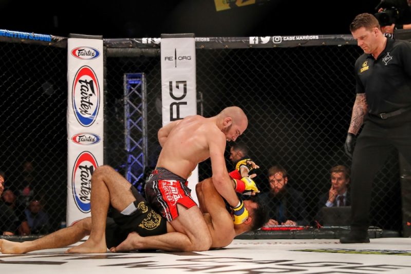 Stefanò Paterno won the Welterweight gold for Italy against Mehrdad Janzemini at Cage Warriors 95