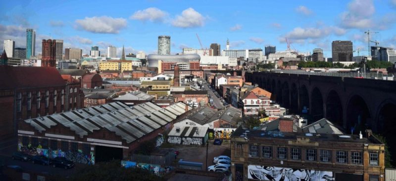The Digbeth area of Birmingham is a favourite for street artists and creative expression