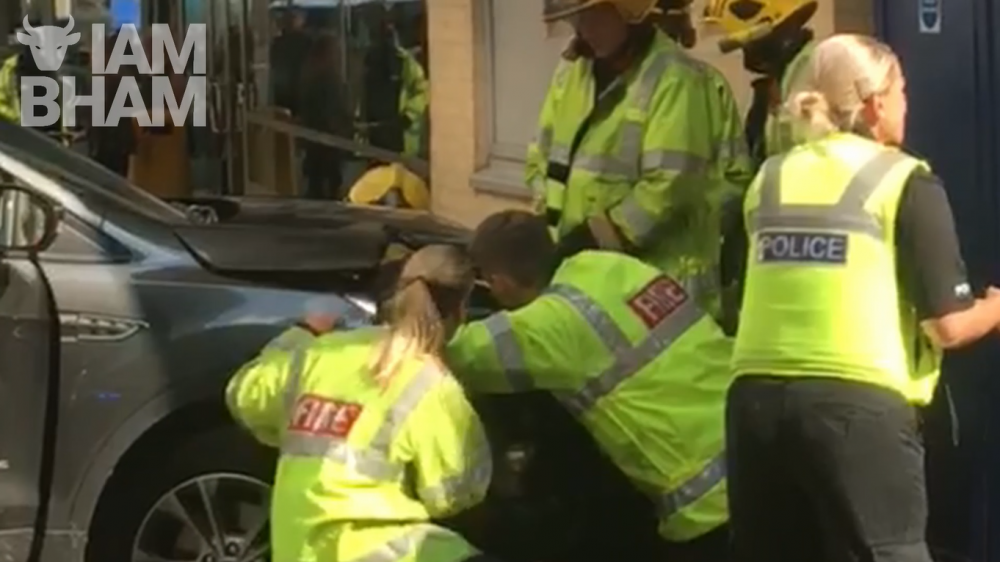 Driver pins pedestrian to wall in apparent ‘freak accident’ outside Bullring Birmingham