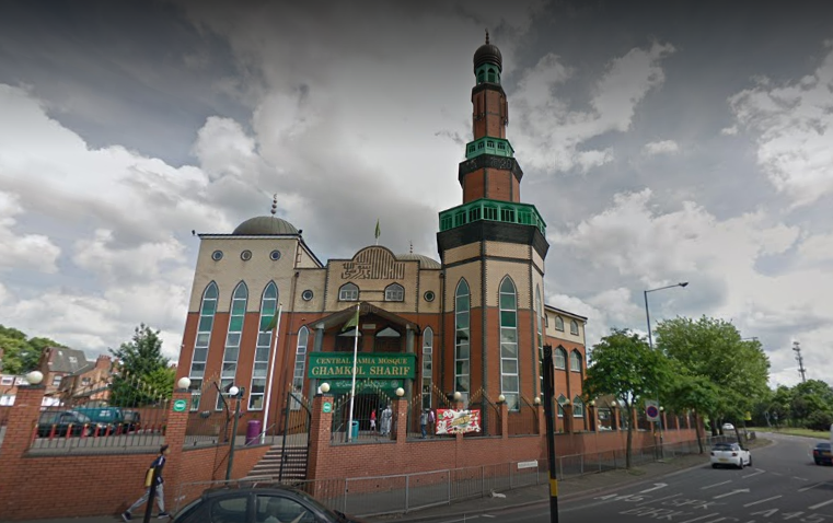 Ghamkol Sharif Masjid in Golden Hillock Road in Small Heath, Birmingham