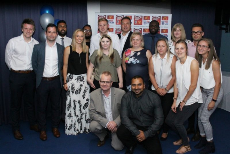 Board and staff members at Birmingham FA