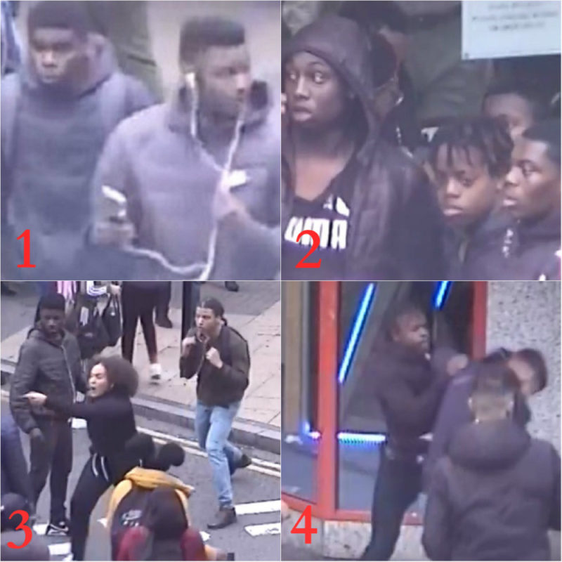 Detectives investigating the Dale End stabbings and disorder have released CCTV images of more than 20 suspects