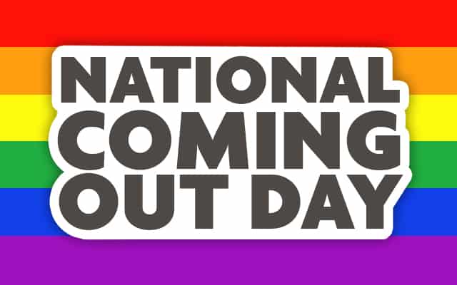 What is National Coming Out Day and how is it observed?