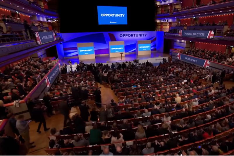 The Conservative Party conference at the ICC in Birmingham