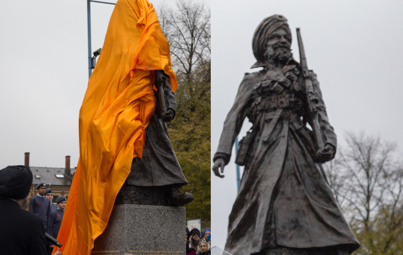 Sikh temple describes vandalism of new Indian soldier statue as “despicable and cowardly act”