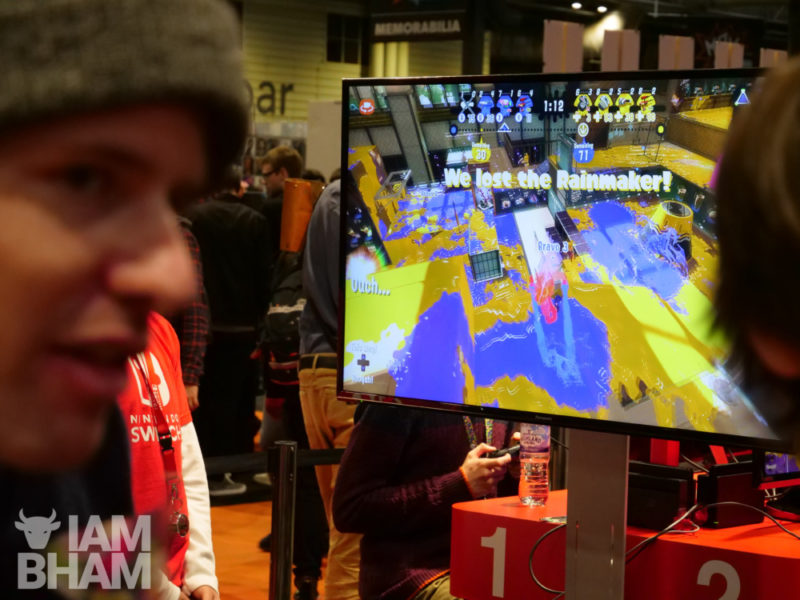 Gaming tournaments and interactive gameplay at MCM Comic Con in Birmingham