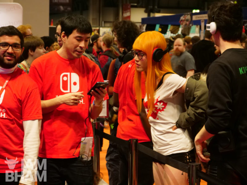 Gaming tournaments and interactive gameplay at MCM Comic Con in Birmingham
