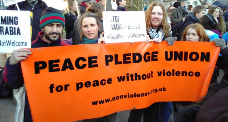 The Peace Pledge Union is a pacifist campaigning organisation, promoting nonviolent alternatives to war and militarism since 1934