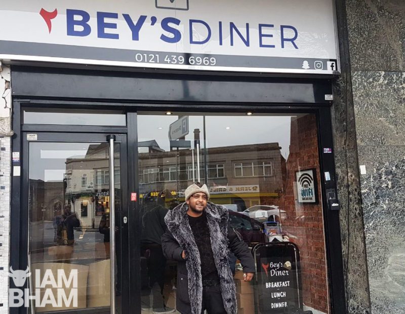 Bey's Diner in Erdington in Birmingham