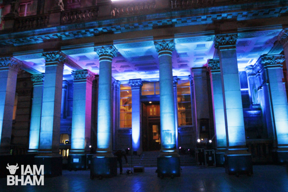 Birmingham Council House lit up for Brum’s 130th birthday!