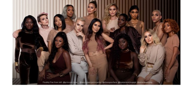 Morphe uses popular beauty influencers to market their range of make-up 