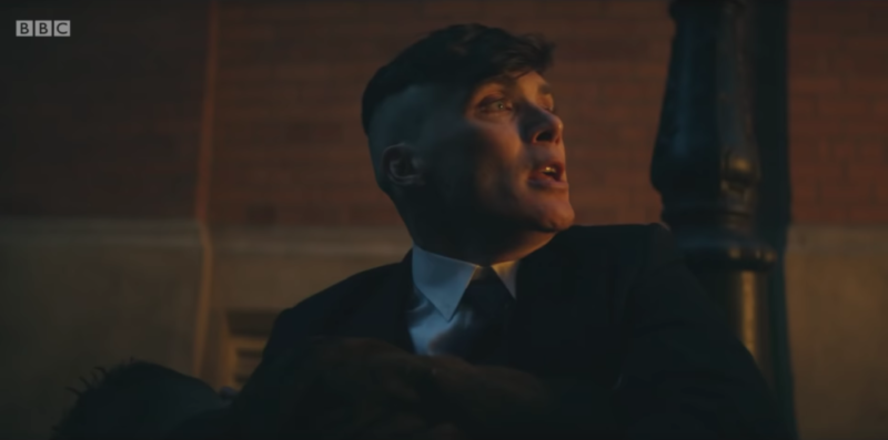 Cillian Murphy as Tommy Shelby in Peaky Blinders series 5 