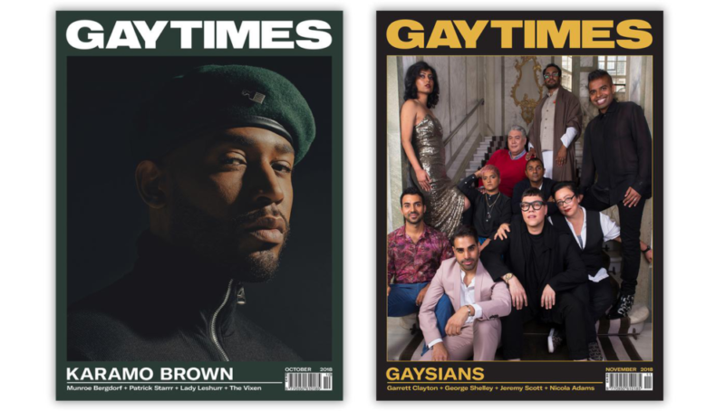 Recent editions of Gay Times magazine have championed better representation 