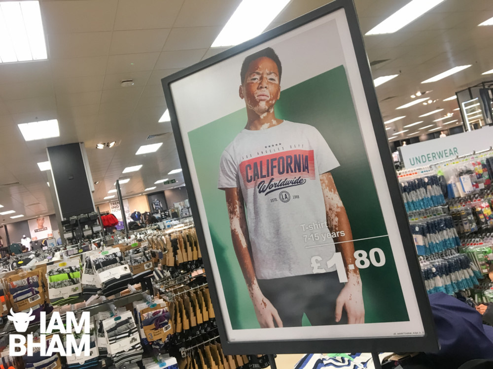 Kaiden Williams featured in a recent Primark fashion campaign