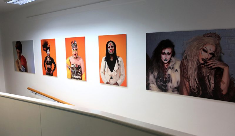 Nick Hynan's exhibition is on at the Birmingham LGBT Centre