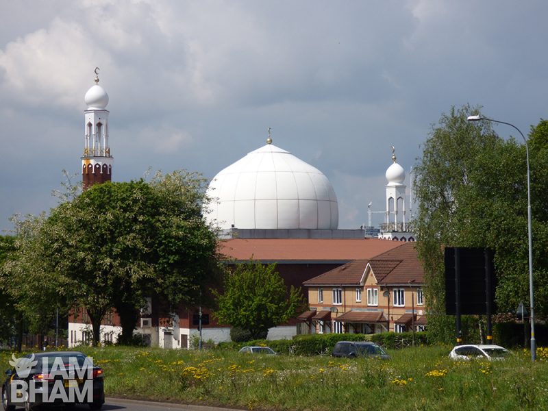 Birmingham Central Mosque in Belgrave Middleway, Highgate 