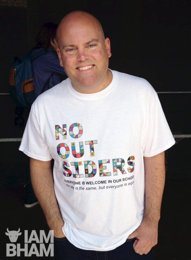 Parkfield Primary School's assistant headteacher Andrew Moffat is the creator of the 'No Outsiders' programme