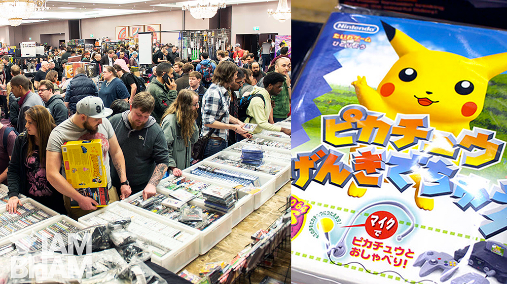 Geek-fest galore in Birmingham this weekend as grand retro Gaming Market makes its debut
