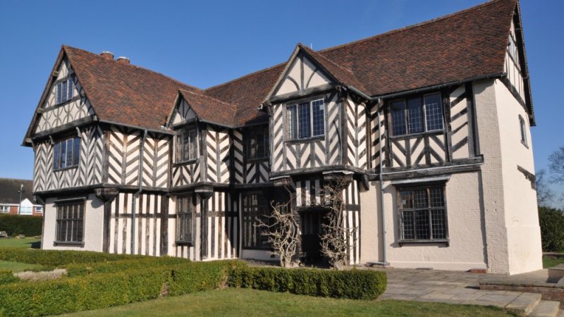 Blakesley Hall Museum is a Tudor house in Birmingham
