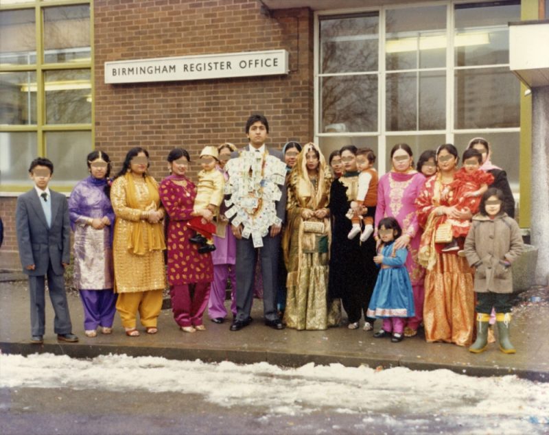 British Pakistanis in the 1980s from the 'Locating Home' archives by Birmingham photographer Maryam Wahid