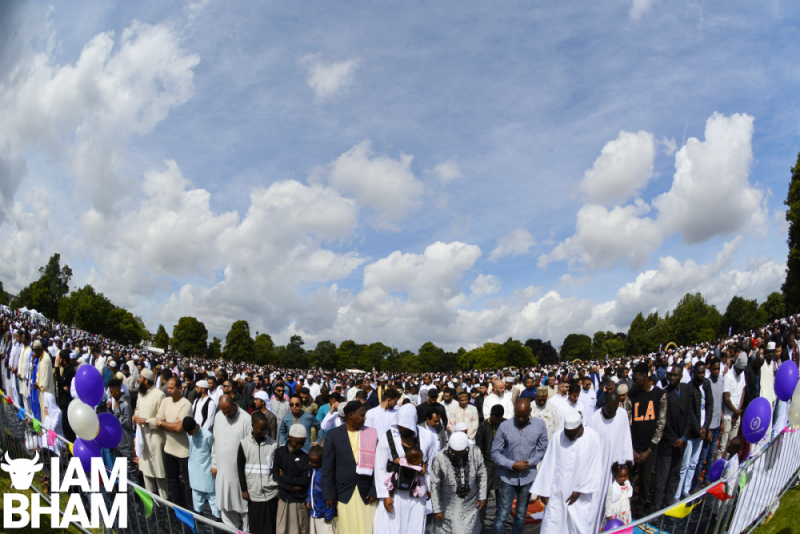 Thousands of people are expected to take part in the outdoor prayers