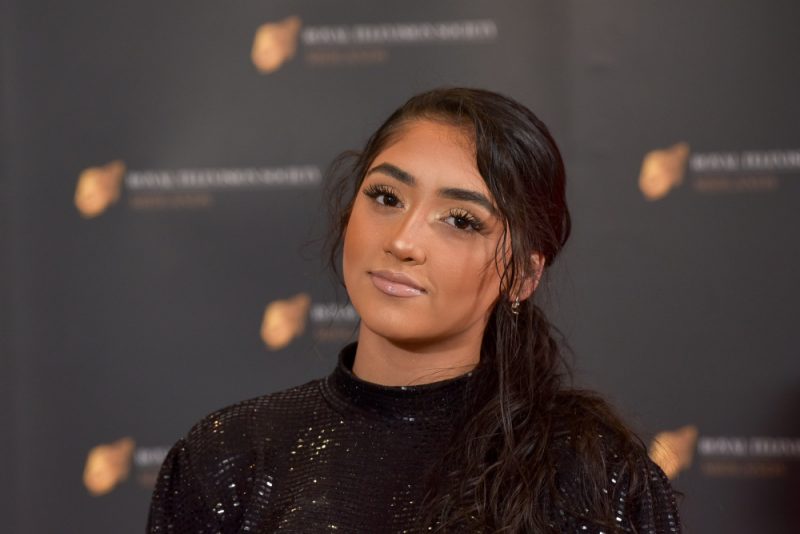 Stars on the red carpet at the Royal Television Society Midlands Awards, in Birmingham. UK. 29th November 2019 Actor Actress Duaa Karim 